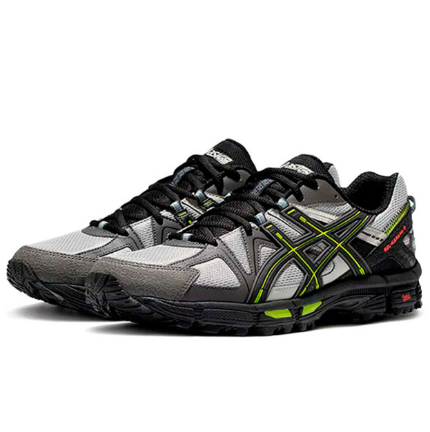 Asics Gel-Kahana 8 Gray Black Green ASC001MB097