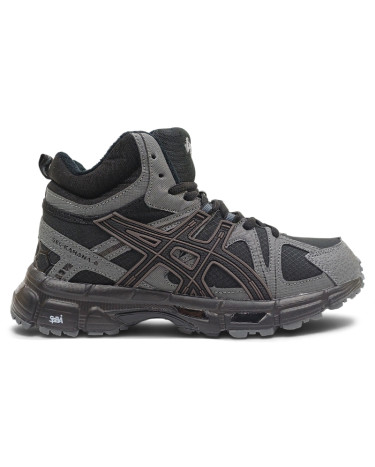 Asics Gel Kahana 8 High Winter Black Grey з ХУТРОМ