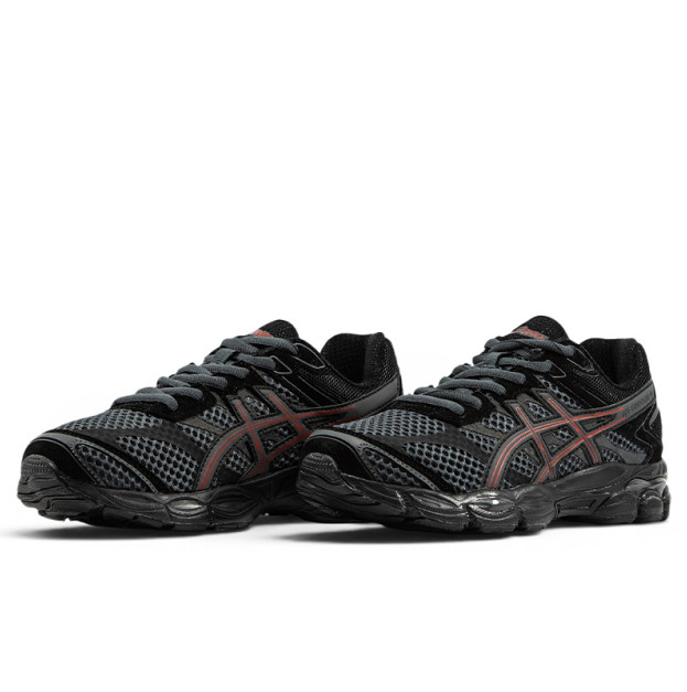Asics Gel Cumulus 16 Black Grey Red
