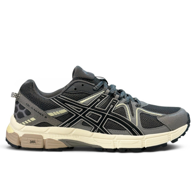 Asics Gel-Kahana 8 Grey Black White