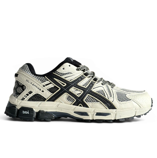 Asics Gel Kahana 8 Gore-Tex Beige Black с ФЛИСОМ