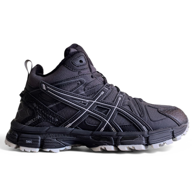 Asics Gel Kahana 8 High Black White With FUR