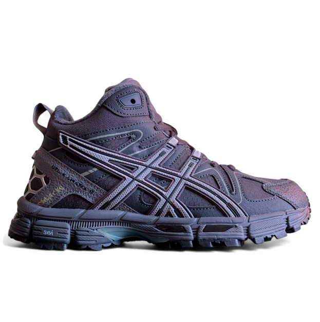 Asics Gel Kahana 8 High Black Gray With FUR