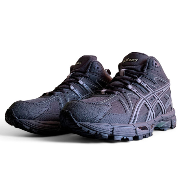 Asics Gel Kahana 8 High Black Gray With FUR