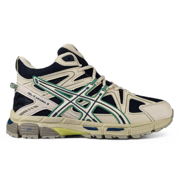 Asics Gel Kahana 8 High Beige Dark Blue FUR