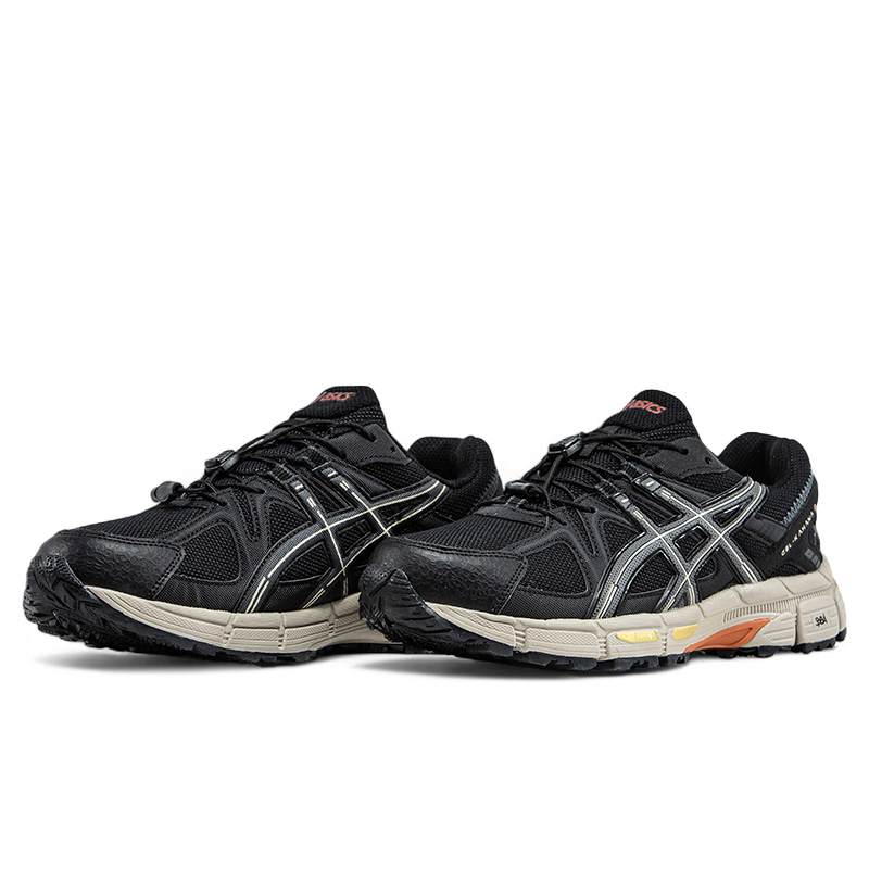 Asics Gel Kahana 8 Gore-Tex Cordura Black Beige Orange Winter