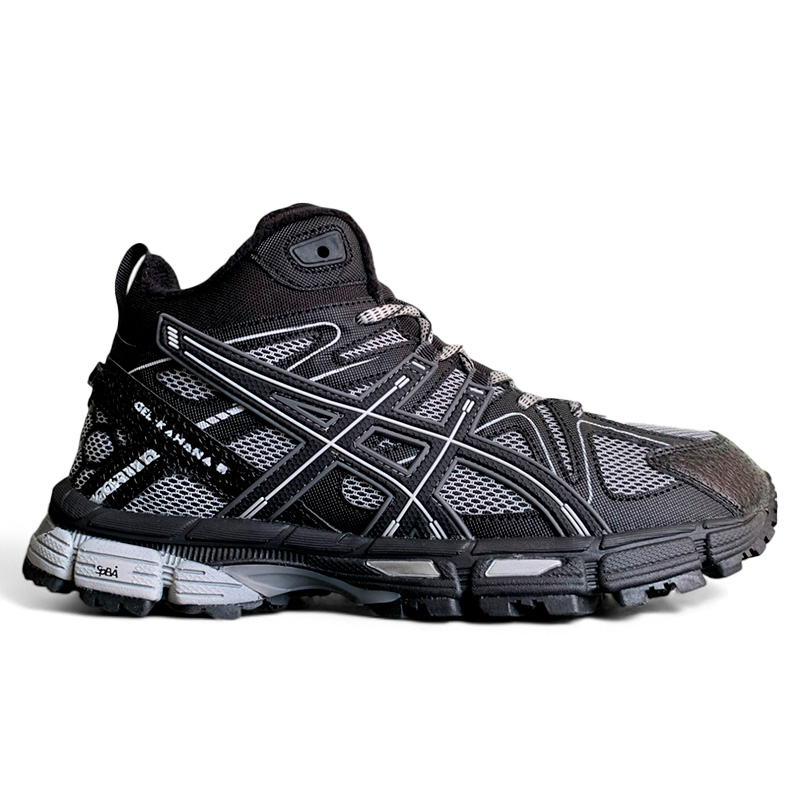 Asics Gel Kahana 8 High Black Gray White With FUR buy with delivery Asics