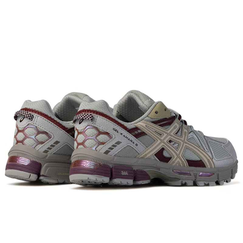 Asics Gel-Kahana 8 Gray Burgundy S-2351857 buy with delivery